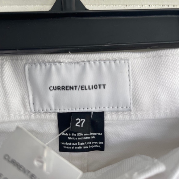 Current/Elliott white shorts NWT - Picture 2 of 4